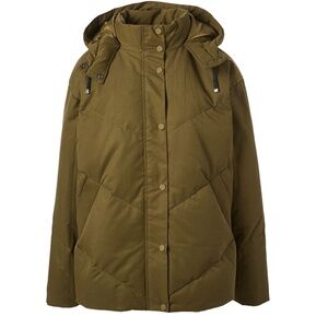 Won Hundred Elisabeth Puffer Coat, Green, Size 34